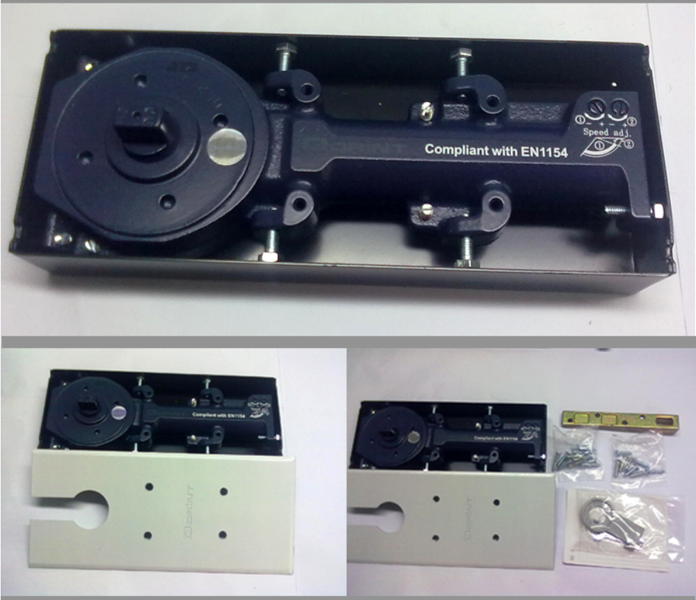 Dorint GA654 Stainless Steel Swing Door Floor Hinge 150kg Caesar Store